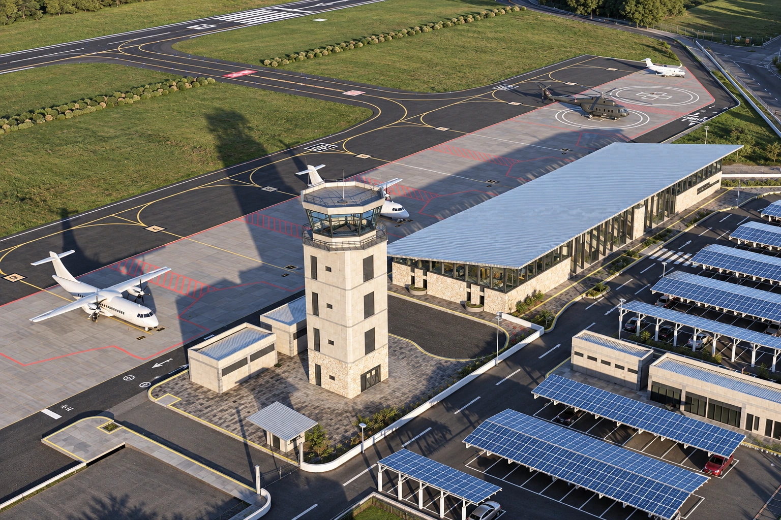 Aeropuerto Juan José Rondón. Visualización arquitectónica de la propuesta